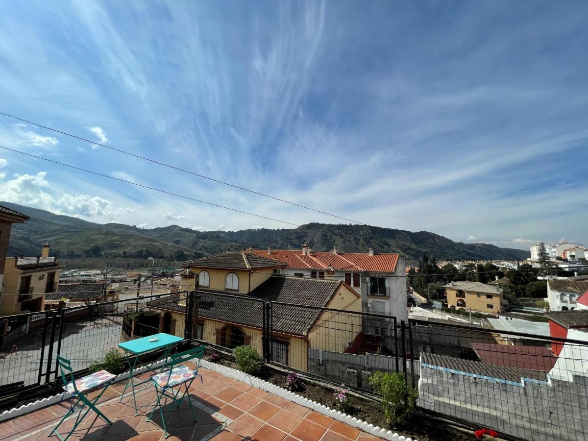 Casa Rural Vistablanca En Una Sola Planta Con Bonitas Vistas Y Piscina - Junto A La Capital Y La Alhambra Cenes De La Vega Eksteriør bilde