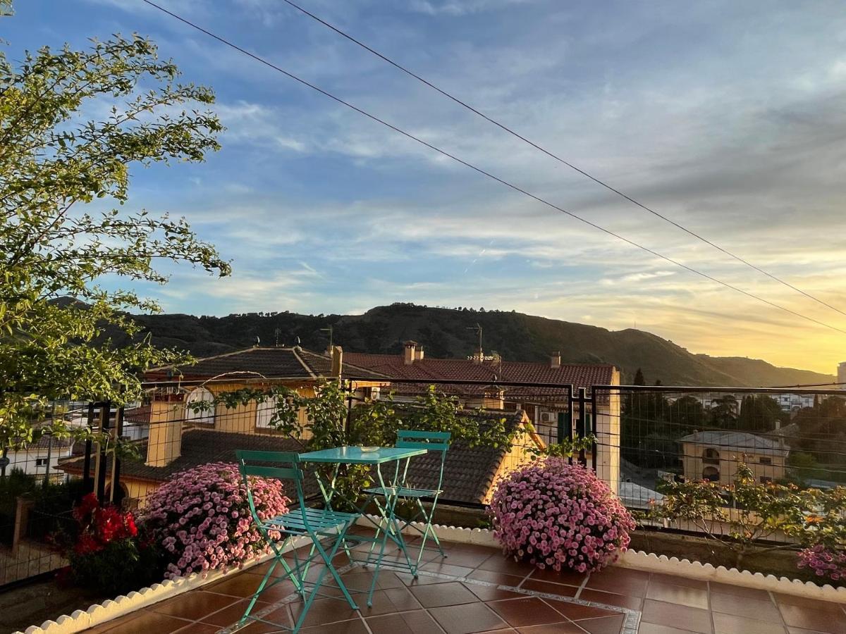 Casa Rural Vistablanca En Una Sola Planta Con Bonitas Vistas Y Piscina - Junto A La Capital Y La Alhambra Cenes De La Vega Eksteriør bilde