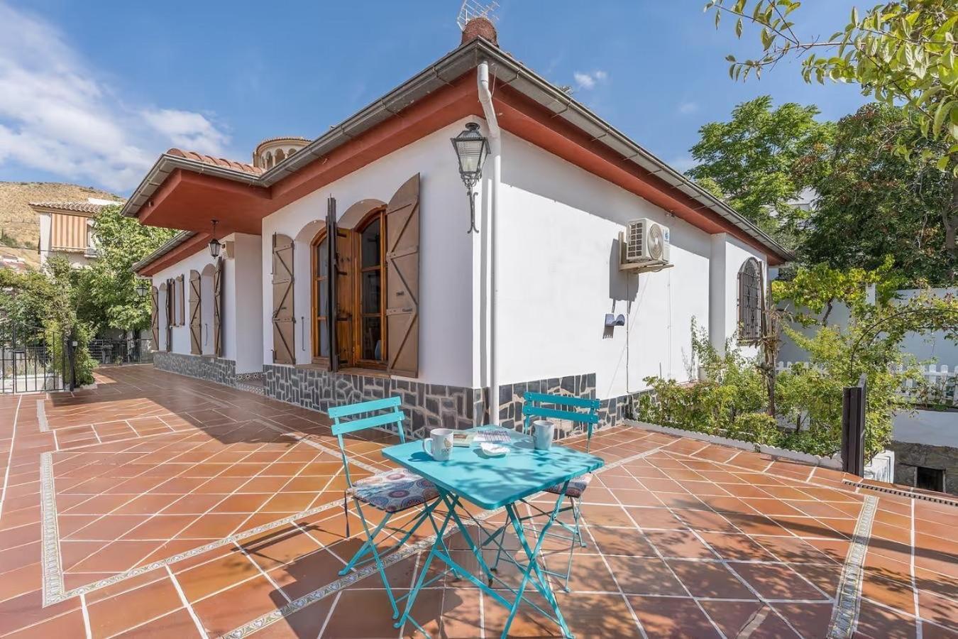 Casa Rural Vistablanca En Una Sola Planta Con Bonitas Vistas Y Piscina - Junto A La Capital Y La Alhambra Cenes De La Vega Eksteriør bilde
